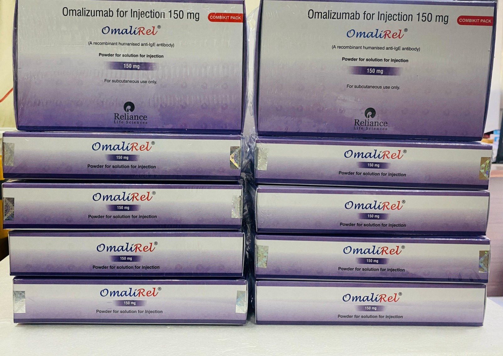 Omalirel Omalizumab Injection