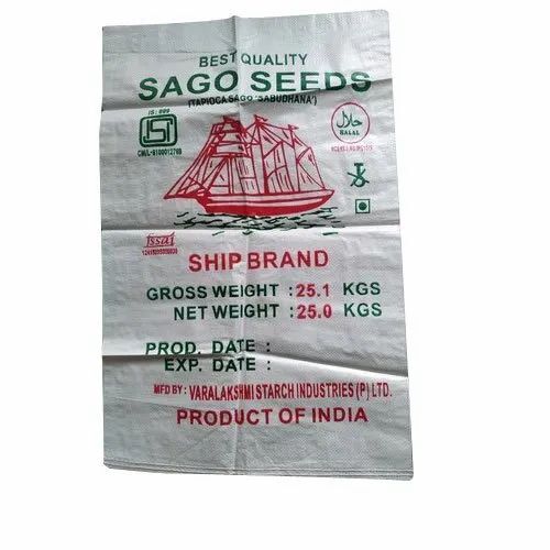 Printed Polypropylene Woven Sacks