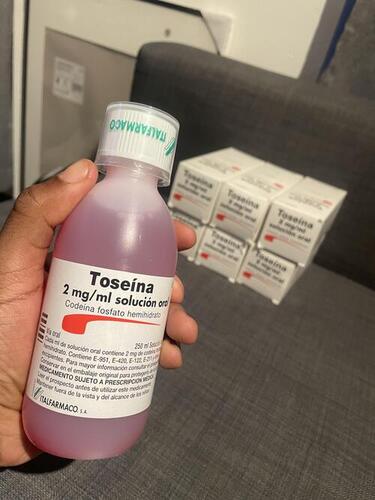 Toseina codeine cough syrup 250ml