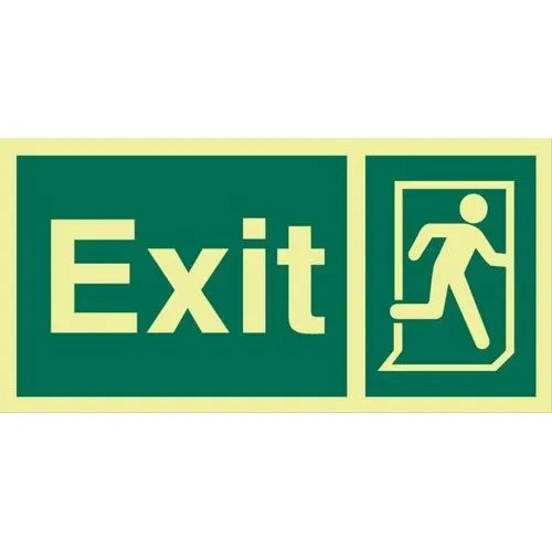 Acrylic Exit Board