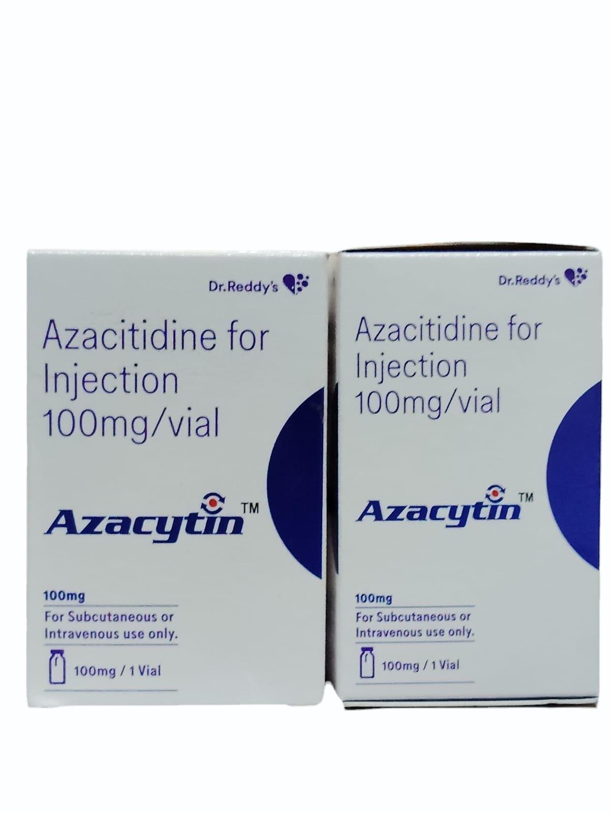 Azacytin 100 Mg Injection - Expiration Date: 24 Hours