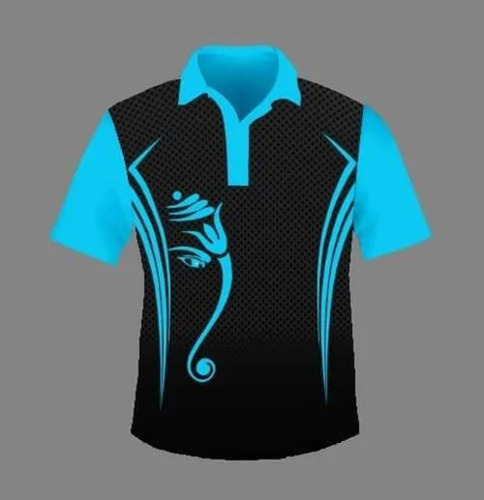 Blue Ganpathy Sublimatioin T Shirts