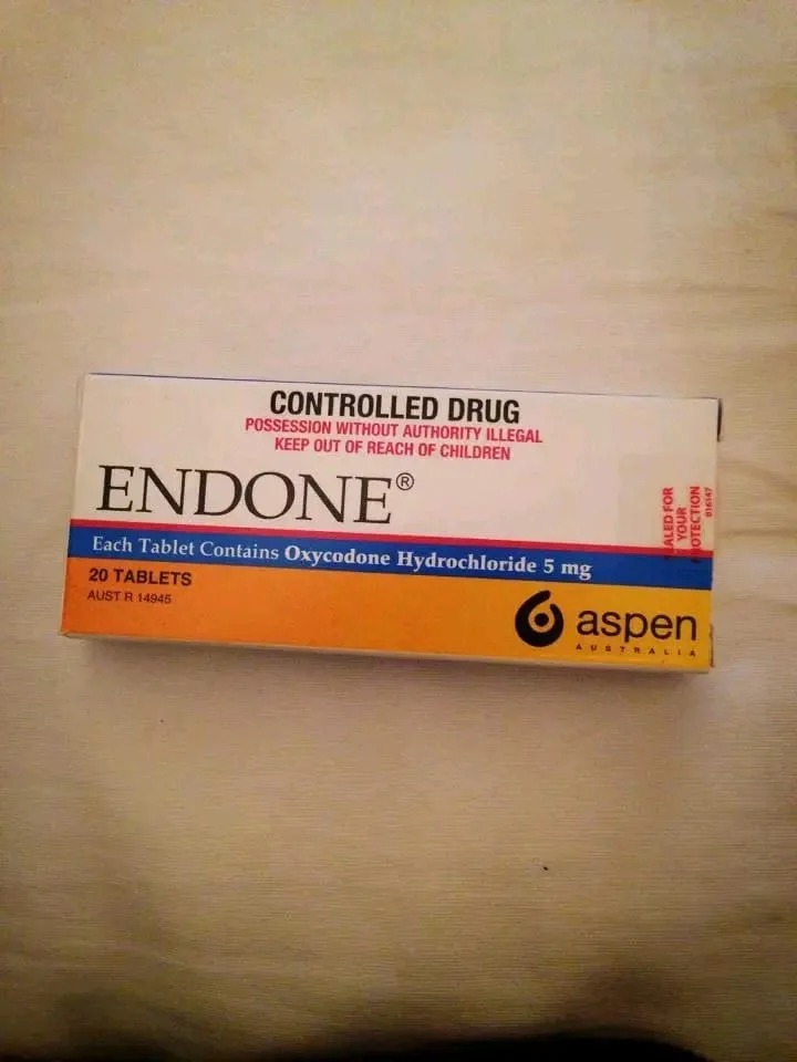 Endone 5Mg Tablets - Drug Type: General Medicines