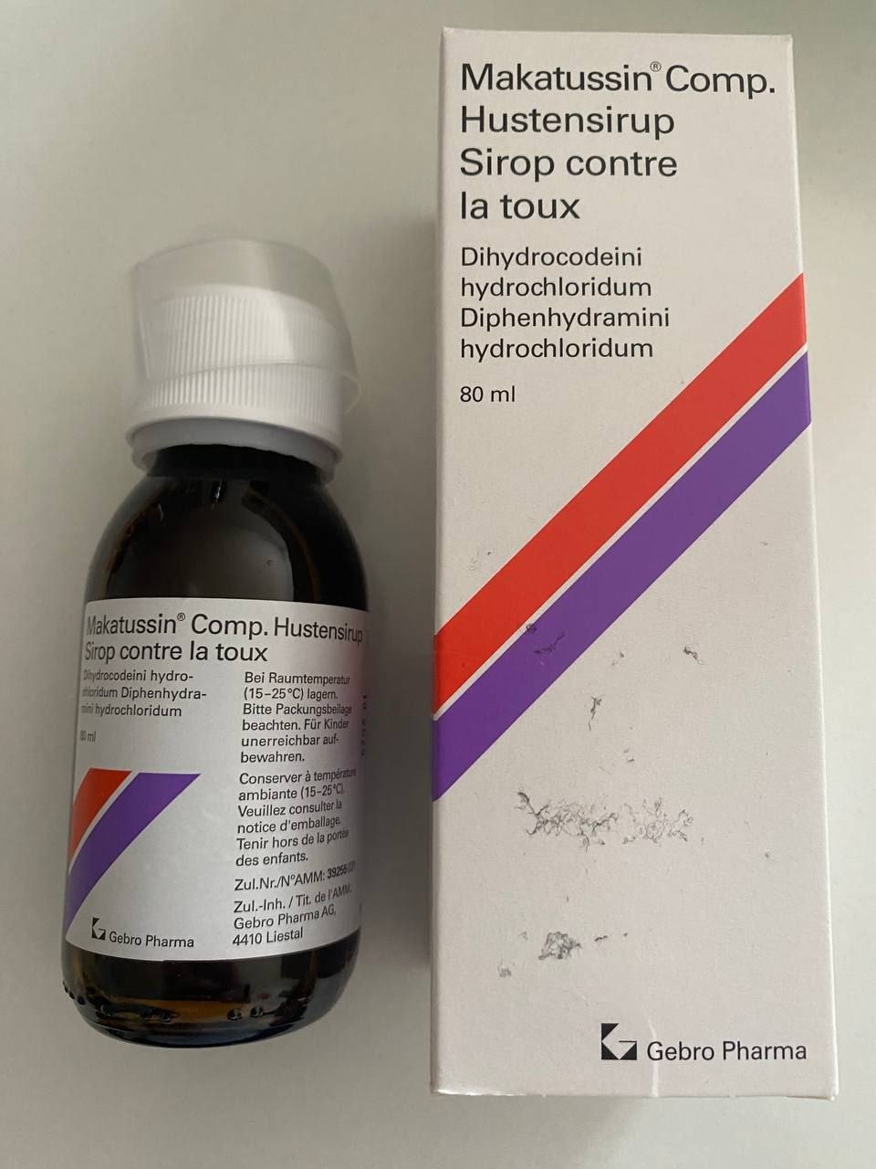 Makatussin Comp 80Ml Syrup - Capacity: 10000 Kg