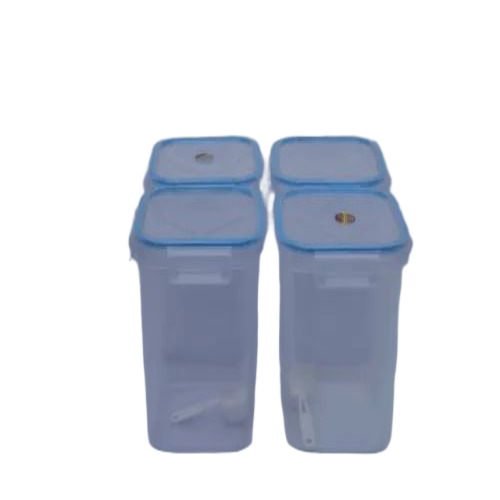 Plastic Square Food Container Set