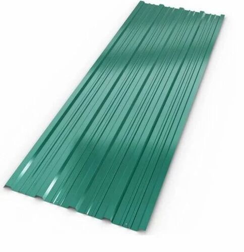 Rectangular Green Metal Roofing Sheet
