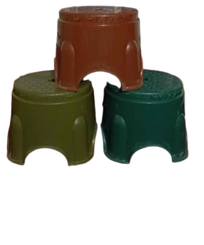 Round Plastic Bathroom Stool