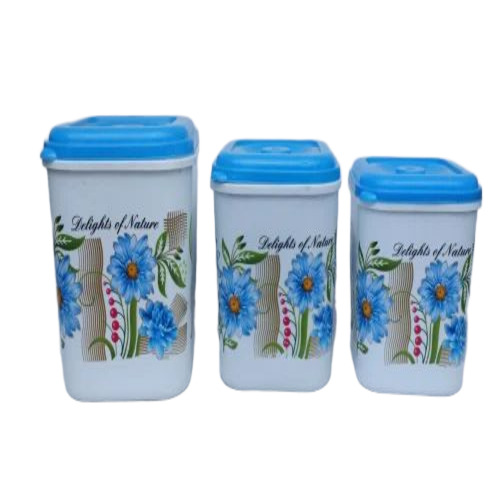 Square Plastic Container Set