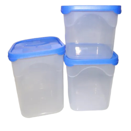 Square Plastic Food Container Set