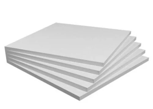 White 10mm Thermocol Sheet - Normal EPS, 19x11 Inch, White | Eco Friendly, Water Resistant