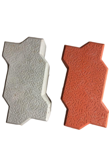 80mm High Strength Zigzag Paver Block
