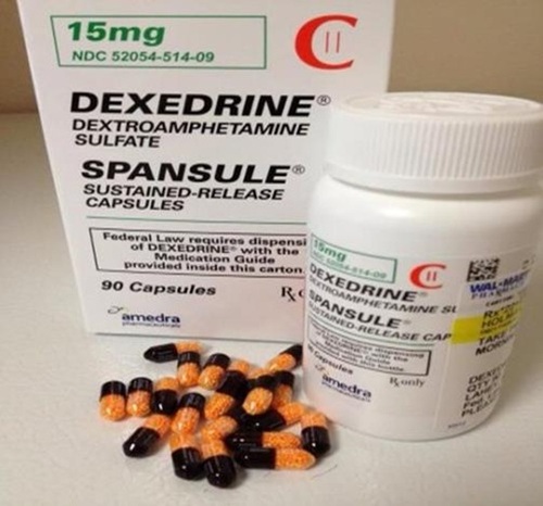 Dexedrine dextroamphetamine 15 mg tablet