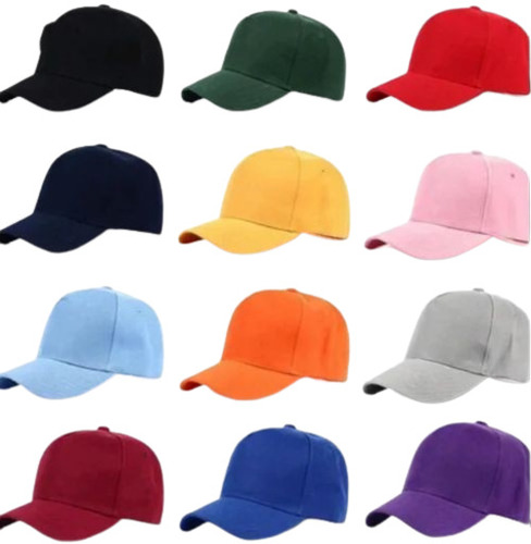 Multicolor Cotton Caps
