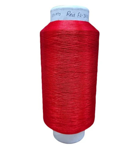 Red Dhupian Silk Yarn