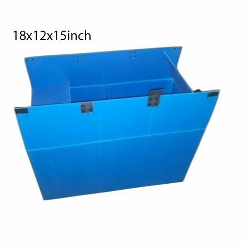 20 Kg Blue Polypropylene Corrugated Box