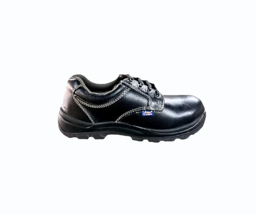 Allen Cooper Low Ankle Black Safety Shoes