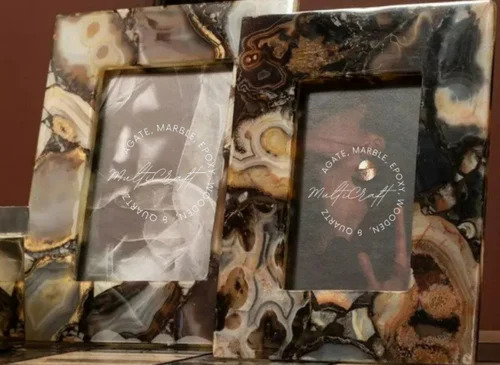 Brown Agate Photo Frames