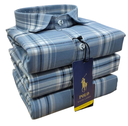 Causal Wear Gents Check Shirts
