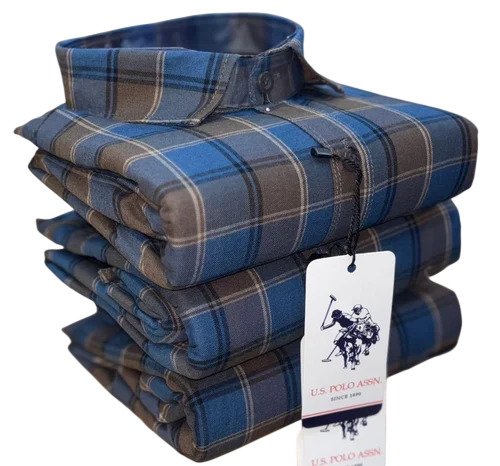 Causal Wear Mens Check Shirts