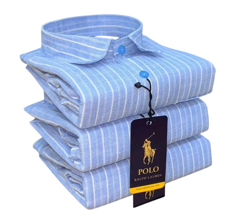 Full Slevees Mens Cotton Shirts