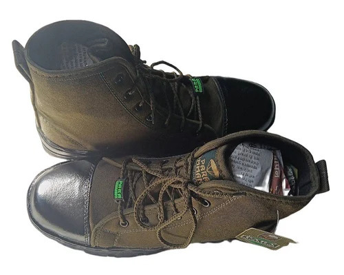 Green Jungle Safety Boot