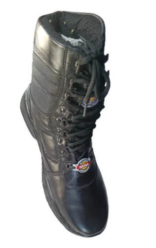 Leather Jungle Safety Boot - Leather Upper, Polyurethane Outsole, Black, High Ankle | Waterproof, Durable, Lace Closure, Men, Summer