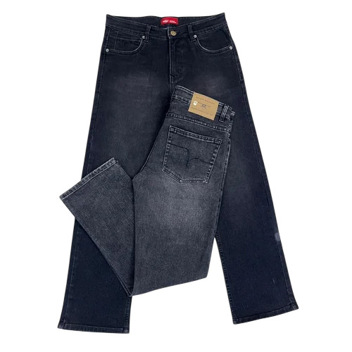Men Black Denim Jeans
