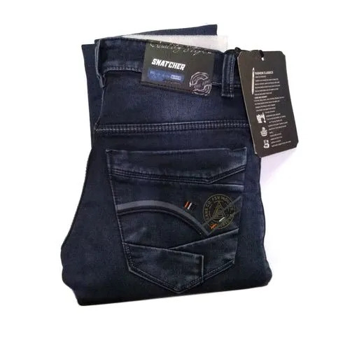 Men Denim Jeans - Color: Ble
