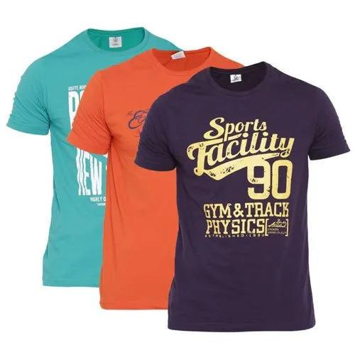 Mens Round Neck T Shirt