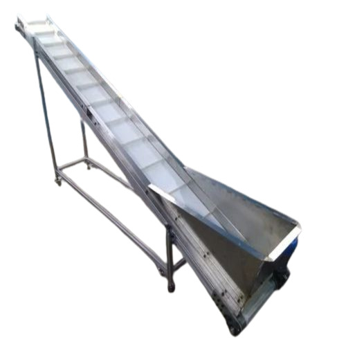 Mild Steel Cleated Belt Conveyor