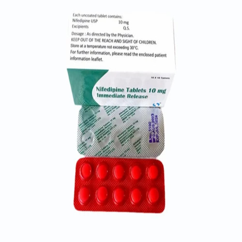 Nifedipine Tablets 10mg Immediate Release