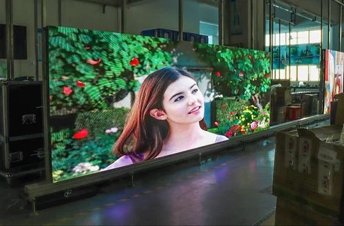 P2 Indoor Led Video Wall - 12x8 Ft Black, P2 Pixel Pitch, 800 Nit Brightness, Wall Mounted