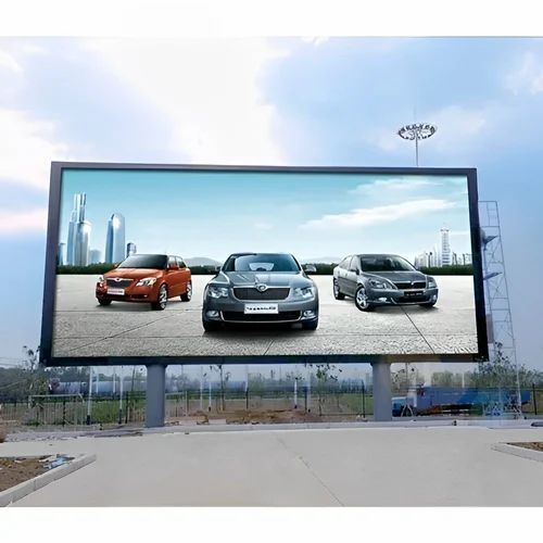 P3 Outdoor Led Video Wall - 8x6 ft, 2K Resolution, 6000 cd/m2 Brightness | Weatherproof, Wall Mounted, Wide Viewing Angle