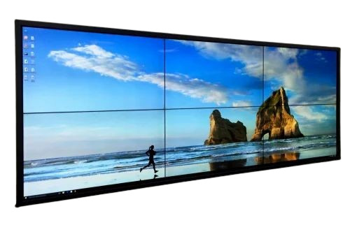 P4.8 Outdoor Led Video Wall - 1.5x5 Feet Black, 1200 Nit Brightness | Weatherproof, Wide Viewing Angle, Wall Mounted
