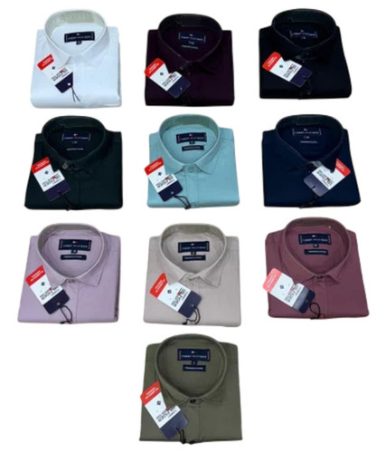 Plain Mens Cotton Shirt