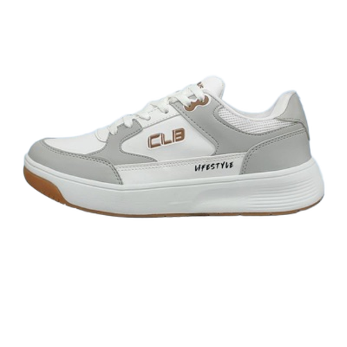 Strong Grip Columbus Shoes - White Breathable Lightweight Material | Flexible Sole Shock Absorption Slip Resistant Cushioned Comfort