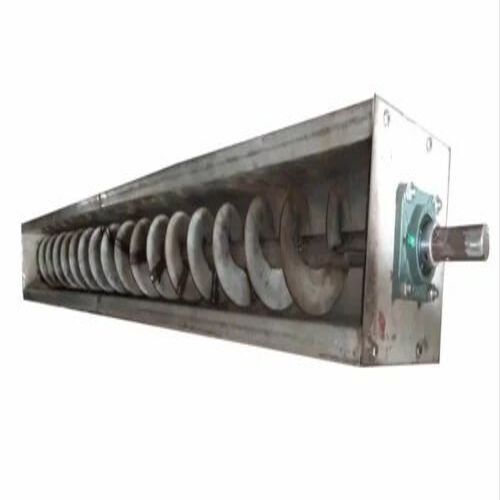 U Shape Material Handling Ss Screw Conveyor