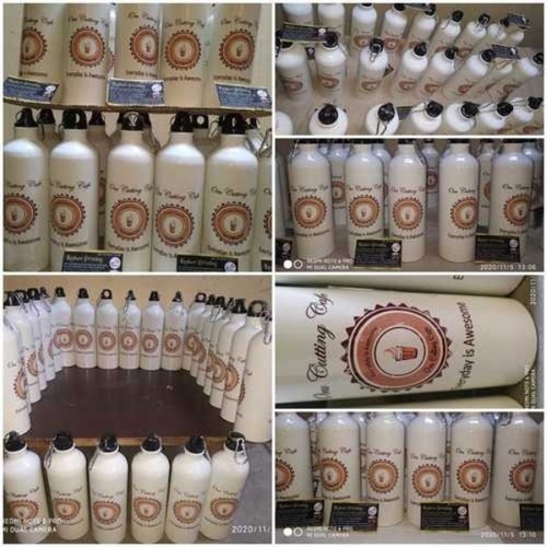 Water Bottle - Color: White