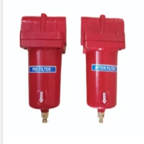 Air Compressor Oil Filter - Color: Red