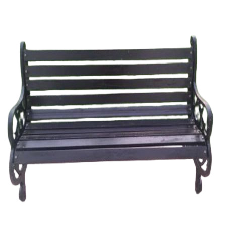Black Garden Outdoor Bench