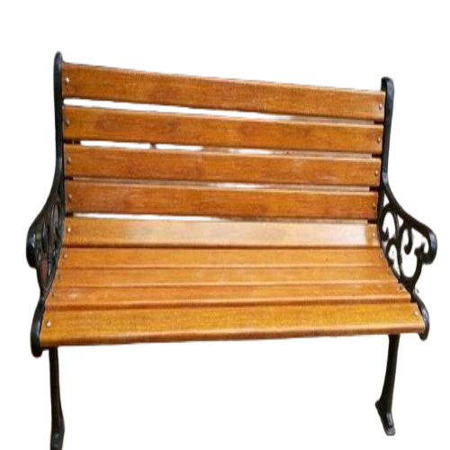 Brown Outdoor Bench