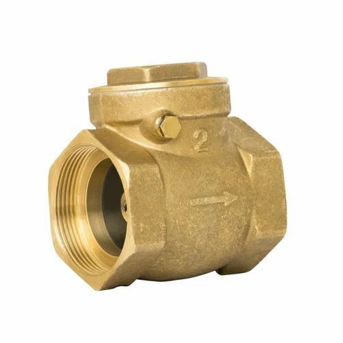 Golden Brass Non Return Valve