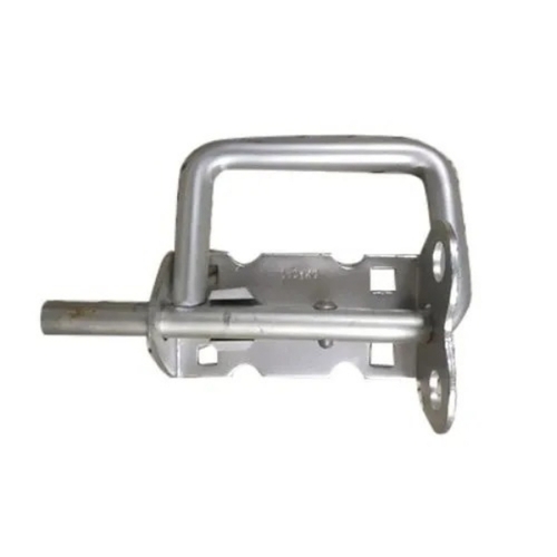 Mild Steel Door Pull Bolt - Color: Silver