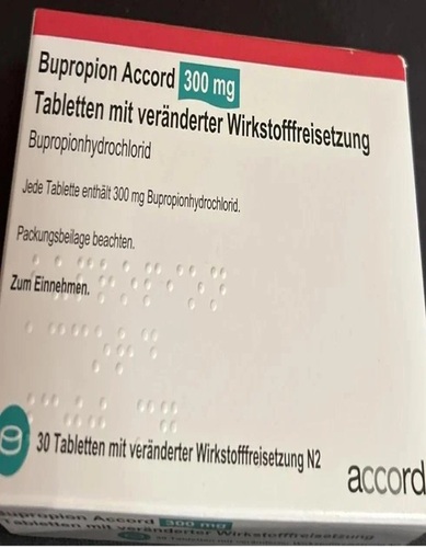 new Bupropion Accord 300mg Tablet