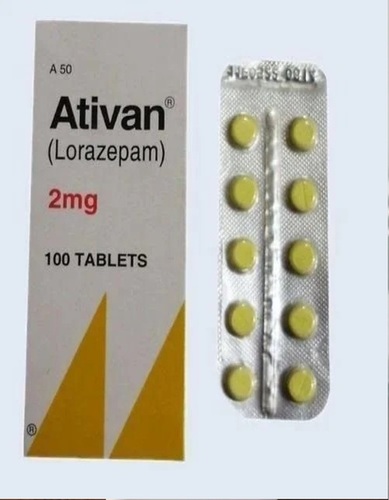 Tablets 2mg Ativan Lorazepam