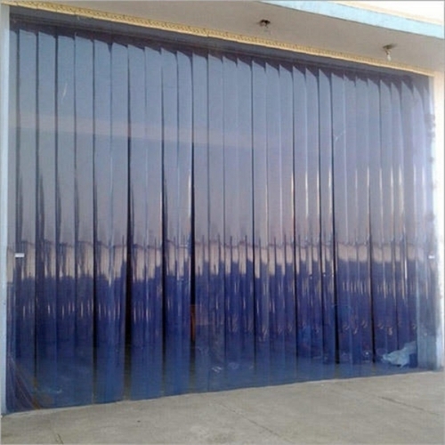 Transparent Pvc Curtain - Pattern: Plain Dyed