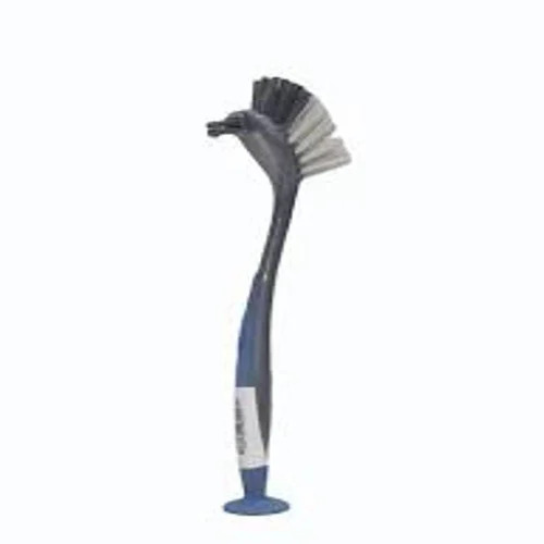 40cm Pink Nylon Toilet Brush