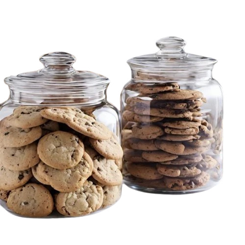 Borosilicate Glass Jar - Color: Transparent