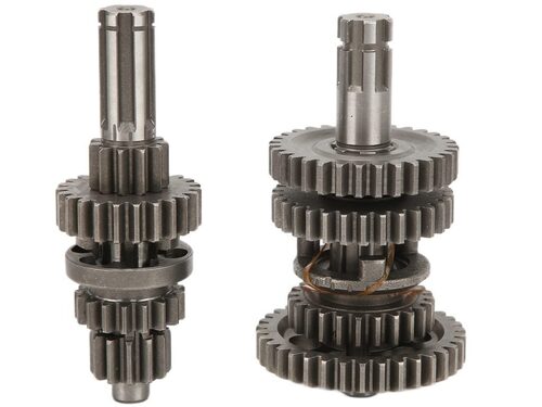 Gear Shaft - Color: Steel