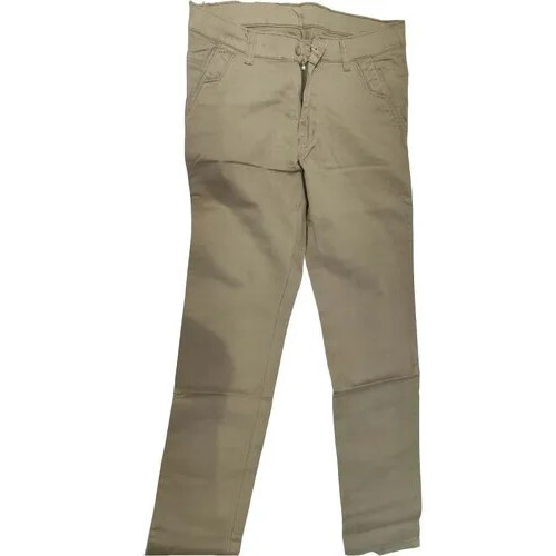 Mens Brown Formal Pant